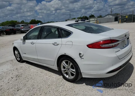 2018 Ford Fusion Se Hybrid z USA, uszkodzony, nr VIN 3FA6P0LU9JR171728
